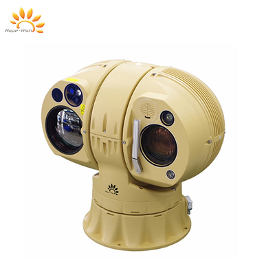 640 X 512 Termalna kamera PTZ z dokładnością pozycjonowania GPS 10 metrów do nadzoru