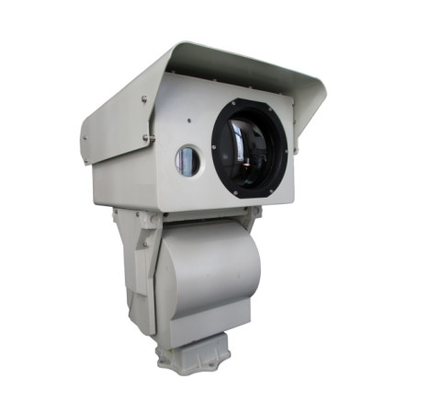 Podwójna kamera termowizyjna Eo Ir 24 godziny Monitorowanie w czasie rzeczywistym w promieniu 2 - 10 km
