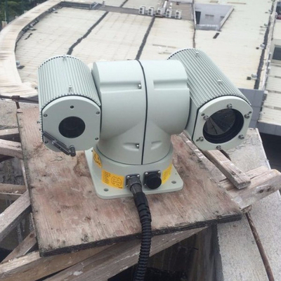 Uncooled UFPA Sensor Dual Thermal Camera Night Vision z systemem nadzoru IP