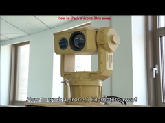 Wojskowy system nadzoru termicznego PTZ Kamera bezpieczeństwa dalekiego zasięgu na podczerwień