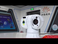 Dalekiego zasięgu szybka kamera laserowa do systemu ochrony przeciwpożarowej lasów Stop aluminium