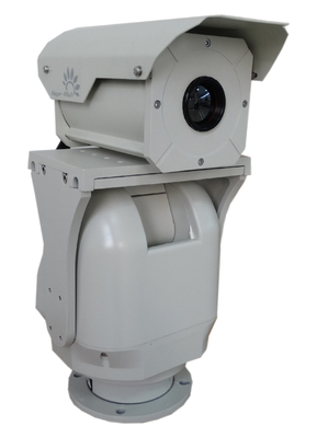 Podwójna kamera termowizyjna dalekiego zasięgu z podczerwienią FOV, kamera kolejowa HD CCTV
