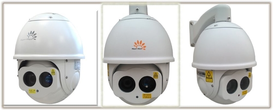 Kamera noktowizyjna HD o rozdzielczości 200 mz kamerą HD IR, kamera kopułkowa z obrotową głowicą laserową 30x