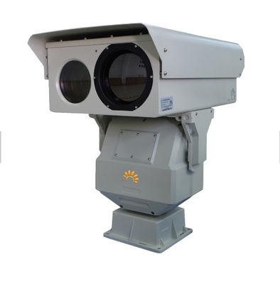 Grade Dual Kamera termowizyjna PTZ HD na podczerwień Wodoodporna do zabezpieczenia granic
