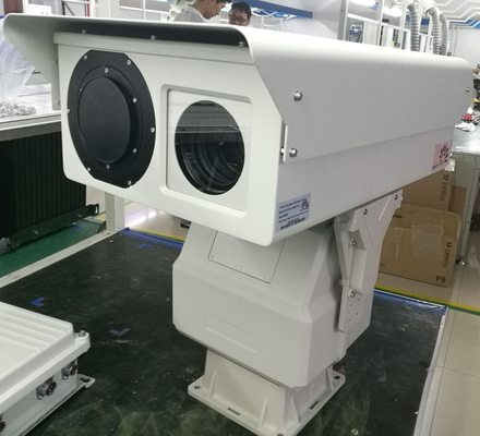 Cctv 30x Zoom Podwójna kamera termowizyjna Podczerwieni Ip66 o rozdzielczości 640 * 512