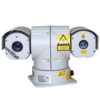 HD T Shape Laser Camera PTZ Infrared Camera 30X Optical Zoom IP66 Ocena IP