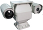 Ochrona IP66 Podwójna kamera termowizyjna, kamera bezpieczeństwa PTZ pojazdu