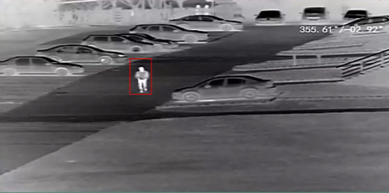 Samochodowa podwójna kamera termowizyjna IP66