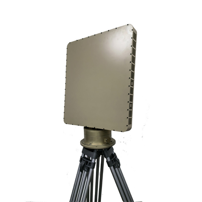 Radar wykrywający bezzałogowe statki bezzałogowe 360° Azymuth Coverage Angle Range Radar bezzałogowy