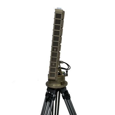 Radar wykrywający bezzałogowe statki bezzałogowe 360° Azymuth Coverage Angle Range Radar bezzałogowy