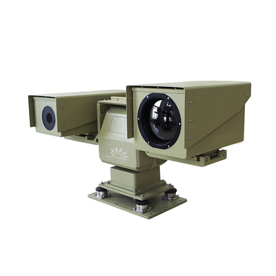 Wojskowa Ptz Infraczerwona Kamera Wizualna Dual Sensor Z 9 Hz Frame Rate