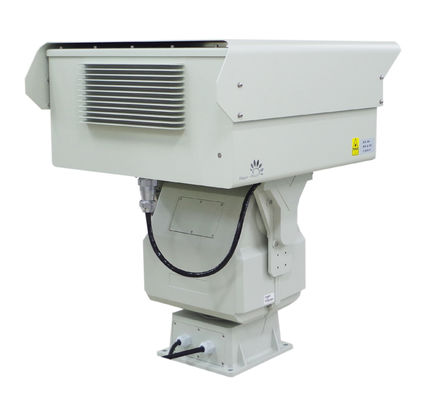 Kamera bezpieczeństwa dalekiego zasięgu z platformą optyczną do monitoringu kolei