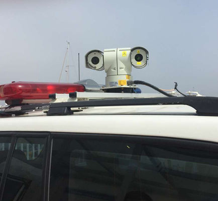 Wojskowa kamera laserowa PTZ, kamera termowizyjna Ptz z 360 stopniowym nachyleniem pan