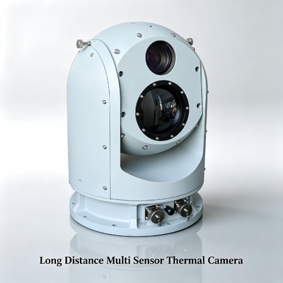 12μm Pixel Size Thermal Surveillance System Długodystansowa wielosensorowa kamera termiczna do ochrony obwodu