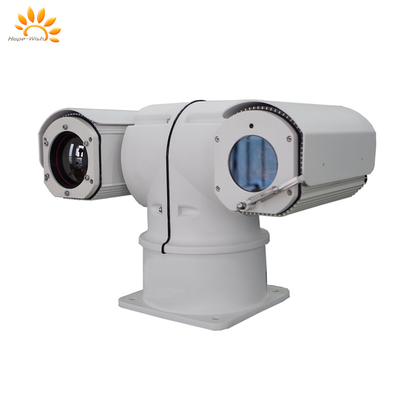 Precyzyjna kamera PTZ podczerwona Dual Sensor T Shape Thermal Camera Laser IP67 z zasięgiem 360 stopni