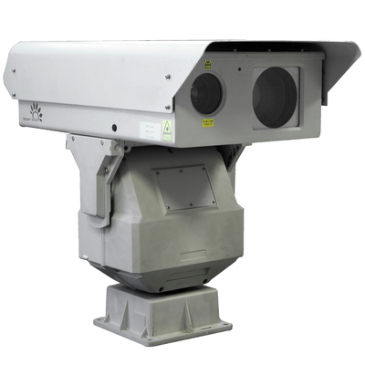 Zewnętrzna kamera IP dalekiego zasięgu Kamera IP Night Vision 1 - 3 km Zabezpieczenie laserem