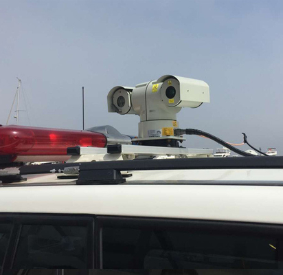 NIR Laserowa kamera podczerwieni Ptz Dalekiego zasięgu HD do pojazdów zewnętrznych, interfejs RJ45