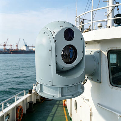 Niechłodzona kamera termiczna ptz Długodystansowa Multi Sensor Kamera termiczna do monitorowania ruchu drogowego i zastosowań bezpieczeństwa miejskiego
